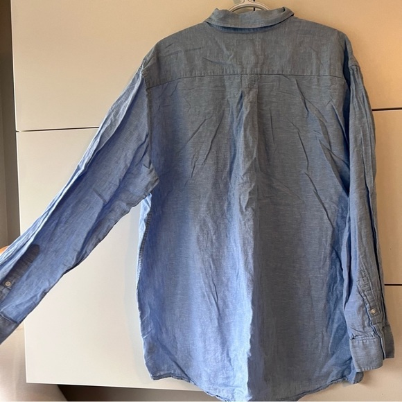 Hudson North Cotton Linen Blend Button Up - Picture 7 of 7